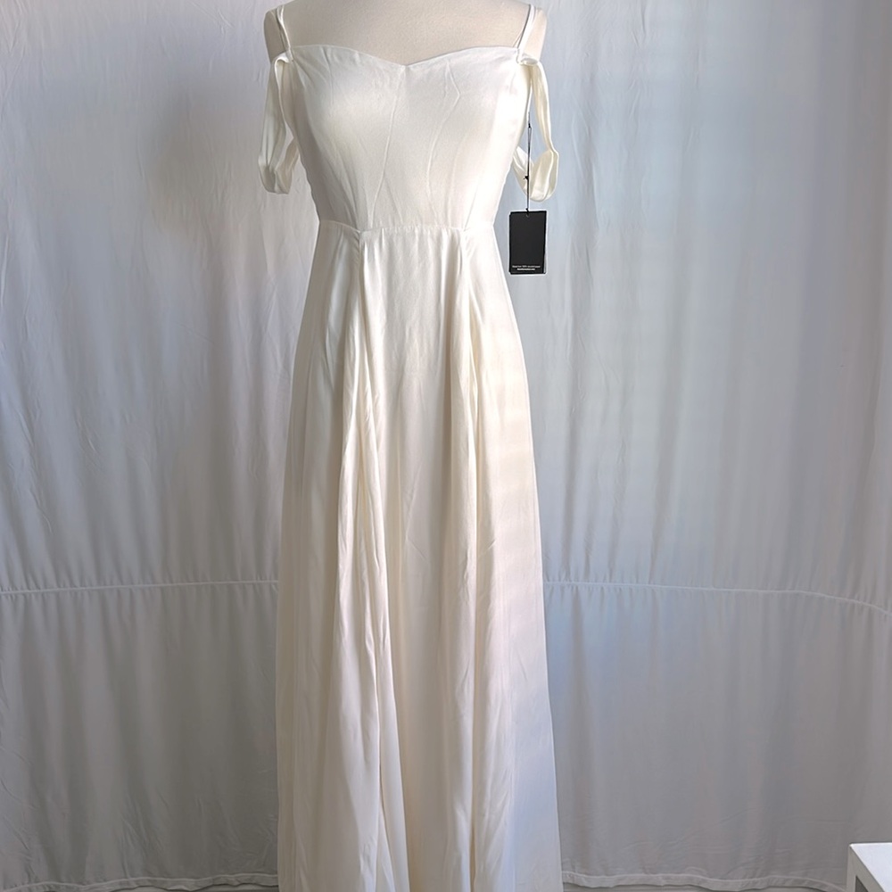 Poppy Reformation Ivory Dress